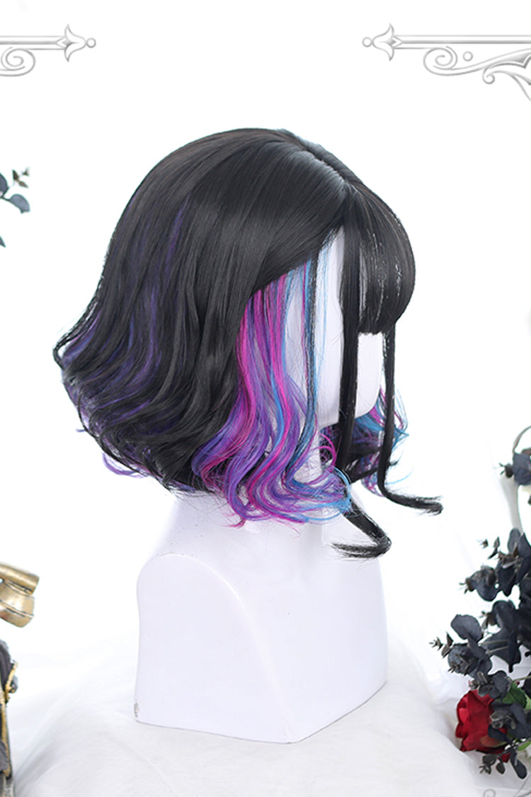 Multi-Color Micro-Curl Short Classic Lolita Wigs - Product - 2