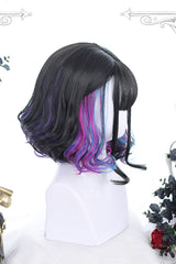 Multi-Color Micro-Curl Short Classic Lolita Wigs - Product - 2