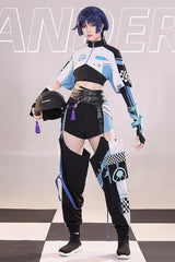 Multi-Color Wandering Rider Print Prince Handsome Cool Ouji Lolita Set - Product - 5