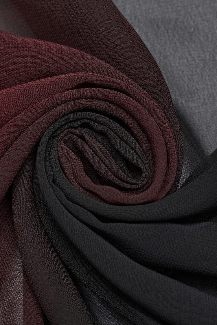 Translucent Loose Ruffle Braided Rope Belt Womens Elegant Gothic Shawl 3 Colors - Product - 14