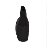 Black Front Zipper Platform Short Classic Lolita Boots - Product - 6