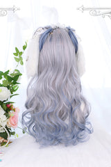 Multi-Color Bleaching And Dyeing Long Big Wave Sweet Lolita Wigs - Product - 5