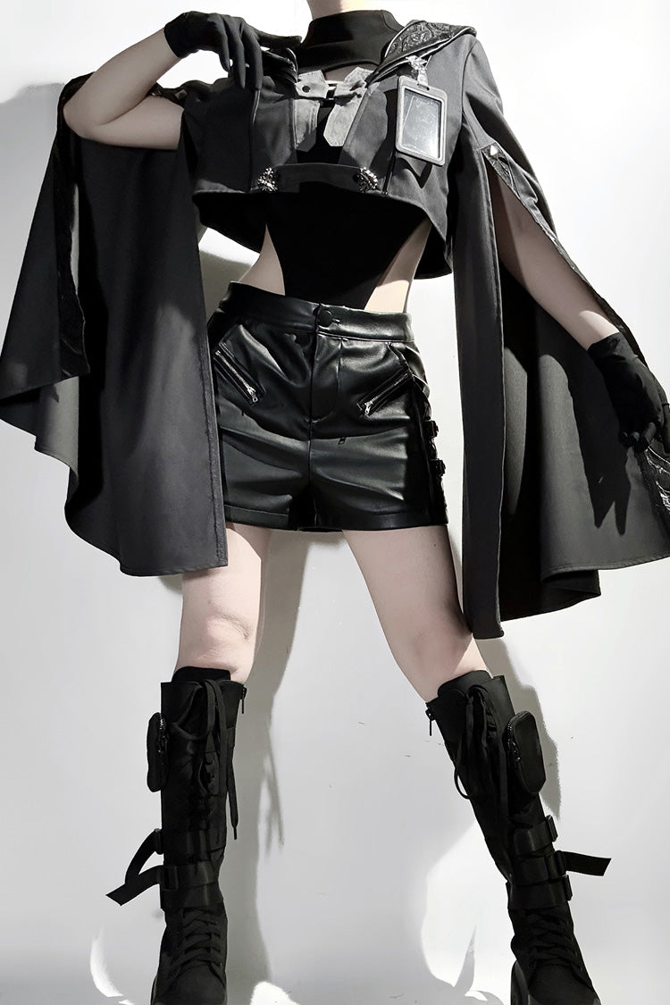 Black [Black Sheep Research Society] Gothic Prince Handsome Ouji Lolita Shorts Set - Product - 8