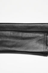 Black Stand Collar Long Sleeves Embossed Slim Women's Punk Jacket - Product - 8