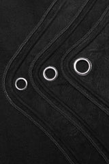 Black Men's Gothic Ring Skull Pants - Product - 6