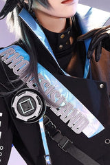 Black Future Technology Short Sleeves Ouji Handsome Lolita Set - Product - 2