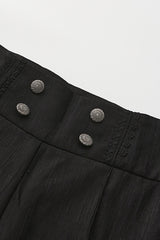 Black Glass Castle Elegant Handsome Prince Ouji Fashion Lolita Pants - Product - 3