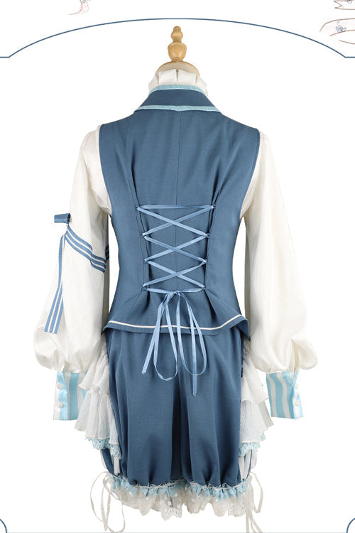 Alice Detective Retro Genuine White Ouji Lolita Blouse - Product - 7