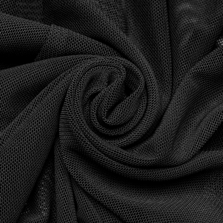 Dark Enchantress Mesh Halter Gown with Cloak - image 11