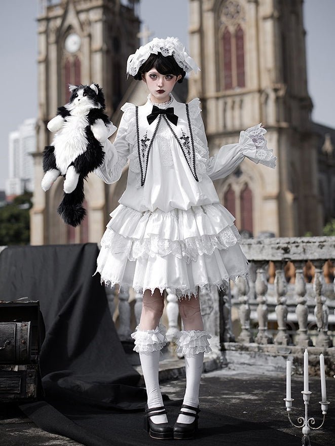 Dawn Chime and Dusk Ballad Gothic Lolita dress front view