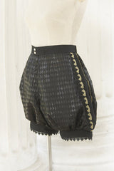 Black Immortal Thorn The Invitation Of The Kingdom Ouji Lolita Vest And Shorts - Product - 5