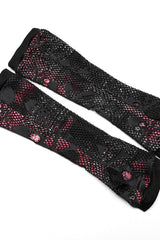 Skull Print Stitching Mesh Womens Steampunk Vest 2 Colors - Product - 16