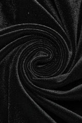 Black/Red Ruffle Rose Embroidery Lace-Up Women's Gothic Fishtailed Skirt - Product - 7