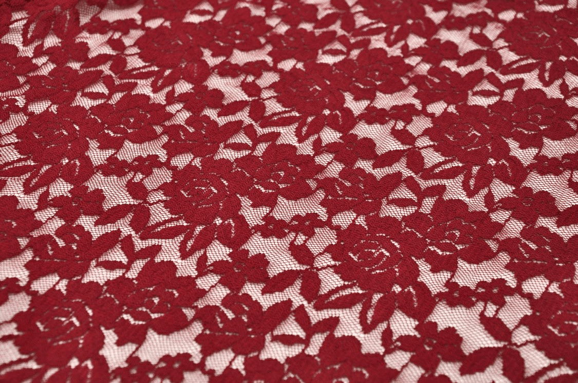 Deep Red Velvet Maxi Dress with Cross Front Detail - image 9