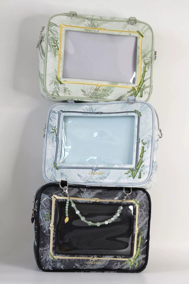 Oriental Style Sweet Lolita Top‑Handle Shoulder & Crossbody Ita Bag 3 Colors - Product - 6