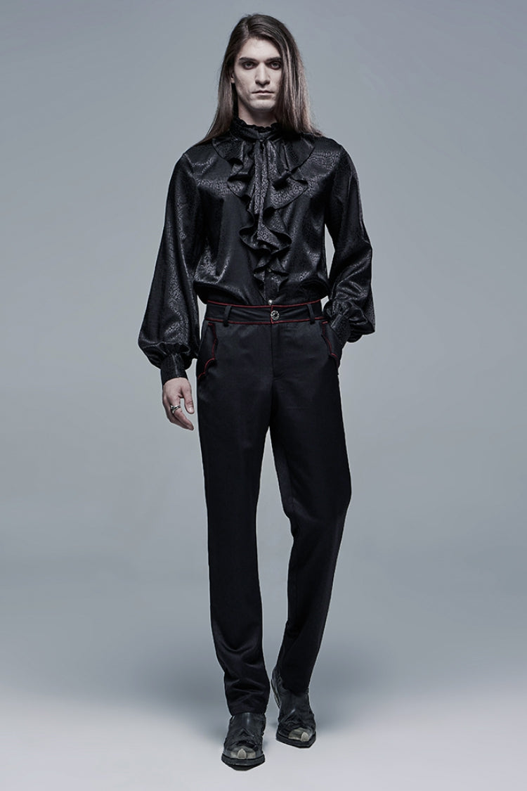 Bat Pocket Decoration Men's Gothic Pants 2 Colors - Product - 11