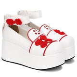 Chinese Embroidery Decoration Thick Base Classic Lolita Shoes - Product - 3