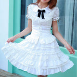 Vintage Palace Cambric Chiffon Lolita Petticoat - Product - 4