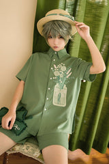 Princess Chronicles Flowering Phase Embroidered Ouji Lolita Blouse - Product - 4