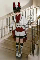 White Rabbit Duke Handsome Elegant Ouji Fashion Lolita Shorts - Product - 5