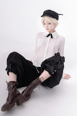 Bowknot Ouji Fashion Lolita Beret 3 Colors - Product - 4