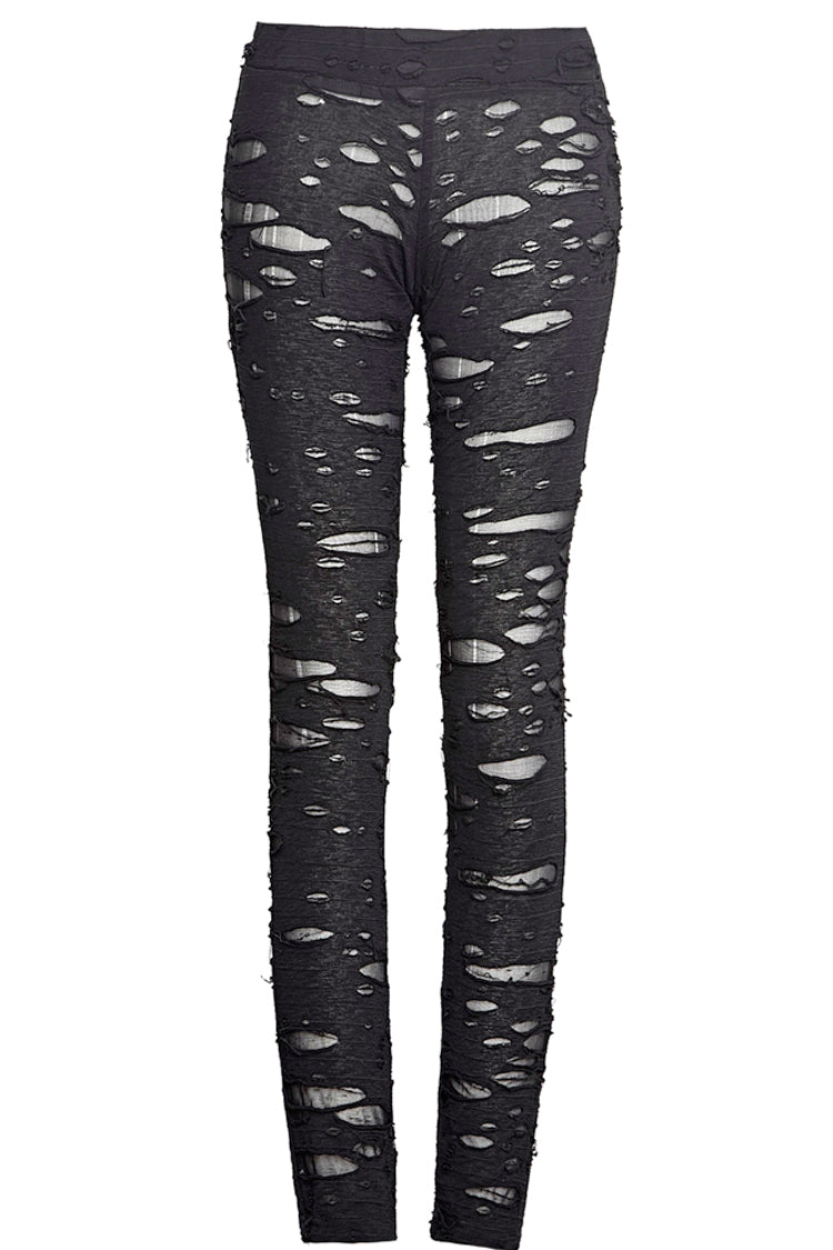 Mesh Close Fitting Long Women's Gothic Leggings - Product - 12