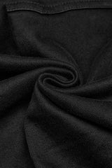 Black Multi-pocket Pleated Men's Punk Denim Pants - Product - 5