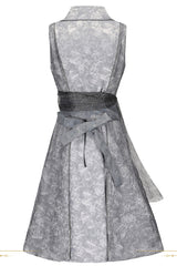 Grey [The Eternal Treasure Route] Sleeveless Vintage Elegant Prince Handsome Ouji Lolita Long Coat - Product - 2