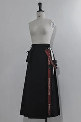 Black [Nameless Blade] Stand Collar Long Sleeves Gothic Prince Ouji Lolita Skirt Set - Skirt(Only) - 17