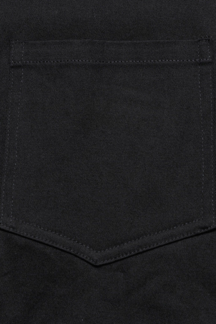 Black Lapel Collar Long Sleeves Rings Men's Punk Blouse - Product - 7
