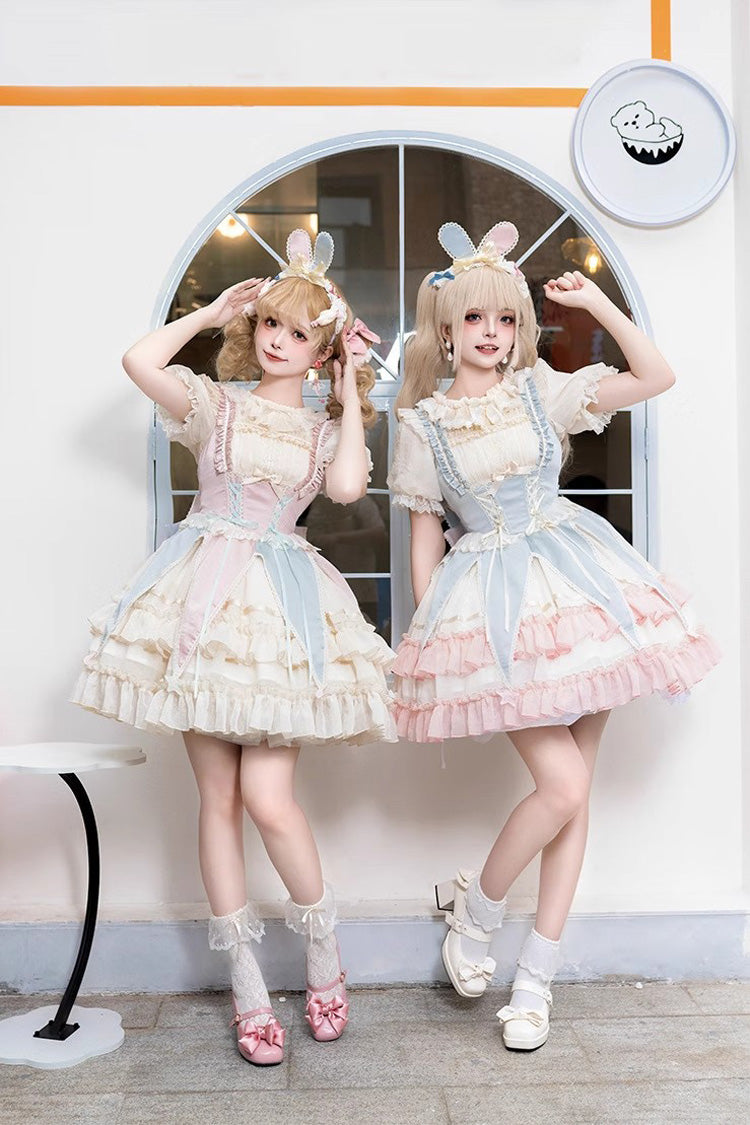Ballet Circus Hanayome Sweet Princess Lolita Jsk Dress 2 Colors - Product - 4
