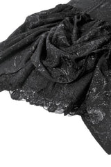 Black Sleeveless Multi-Layered Embroidered Women's Gothic Peplum Court Slip Dress - Product - 18