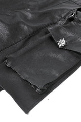 Black Asymmetric Studded Women's Punk Pants - Product - 18