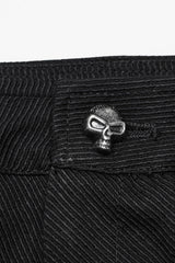 Black Stitching Mesh Triangular Buckle Women's Punk Fishtailed Skirt - Product - 9