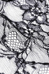 Black Women's Gothic Multi-Layered Lace Lace-Up Mermaid Maxi Skirt - Product - 15