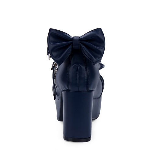 Bowknot Round-toe Sweet Lolita High Heel Shoes - Product - 11