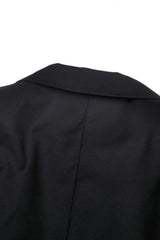 Black Lapel Collar Long Sleeves Chain-Decorated Women's Punk Irregular Short Jacket - Product - 16