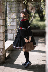 Magic Academy Witch Alchemy Long Sleeves Gothic Lolita OP Dress 4 Colors - Product - 6