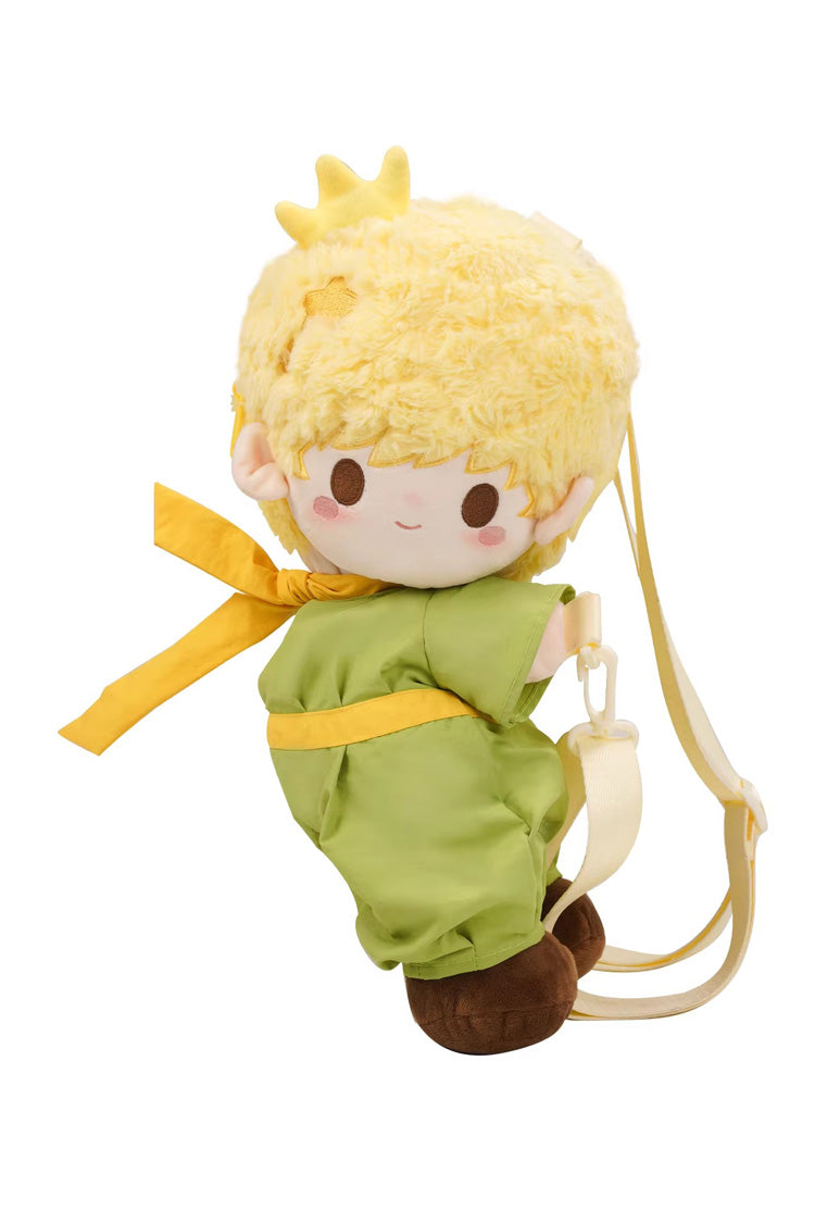 Green [The Little Prince] Cute Plush Toy Sweet Lolita Lying-Down Backpack - Product - 3