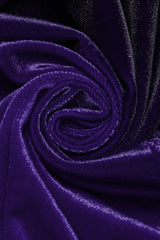 Black/Velvet Doll Collar Long Sleeves Gradient Embroidery Women's Gothic Prom Dress - Product - 7