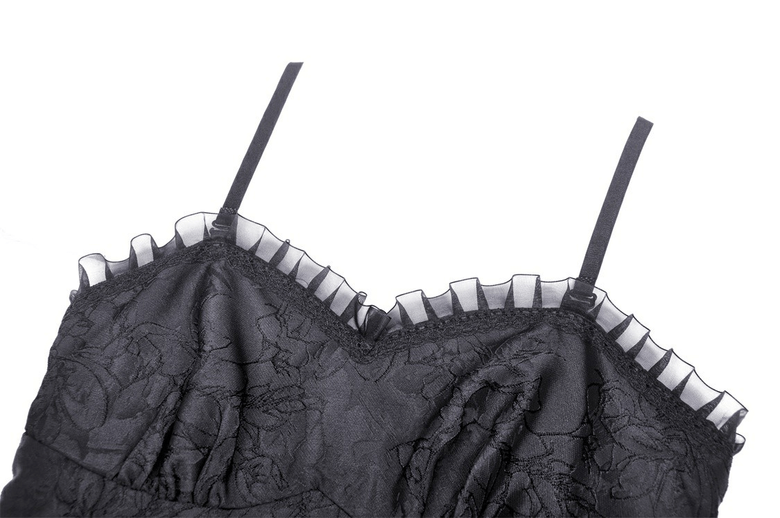 Elegant Black Lace Tiered Evening Dress - Perfect for Events - image 6