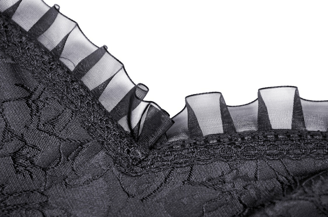 Elegant Black Lace Tiered Evening Dress - Perfect for Events - image 7