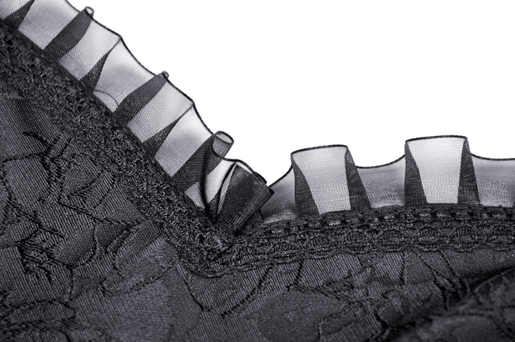 Elegant Black Lace Tiered Evening Dress - Perfect for Events - image 7