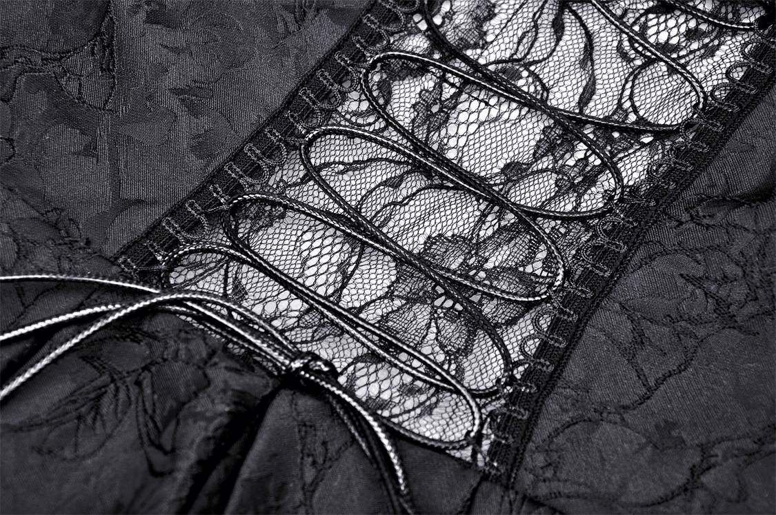 Elegant Black Lace Tiered Evening Dress - Perfect for Events - image 11