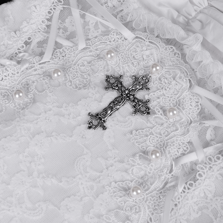 Elegant Female White Halter Dress with Ruffle Details - image 9