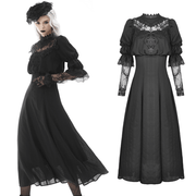US SALE of Elegant Gothic Lace Bustier Dress with Maxi Skirt - image 3