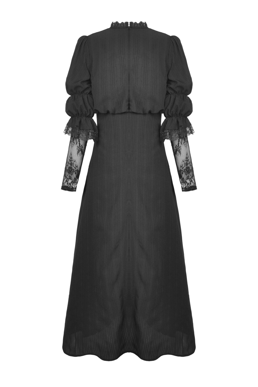 US SALE of Elegant Gothic Lace Bustier Dress with Maxi Skirt - image 5