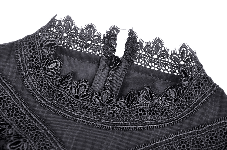 US SALE of Elegant Gothic Lace Bustier Dress with Maxi Skirt - image 7