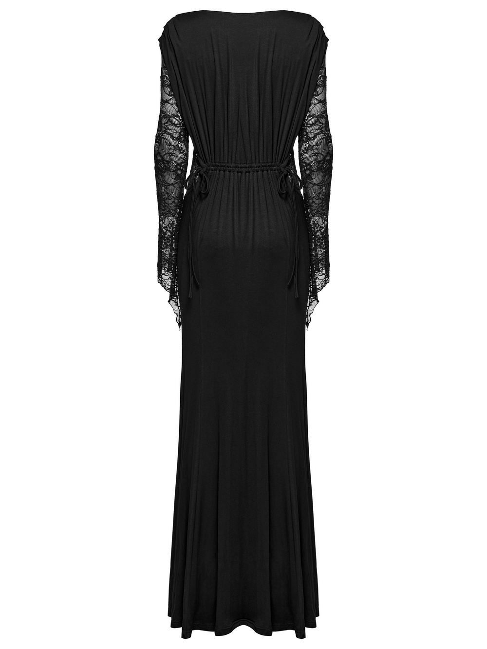 Elegant Gothic Lace Sleeved Maxi Dress for Women - image 6