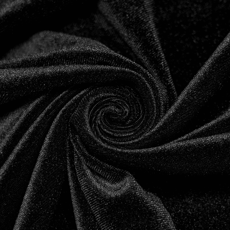 Elegant Lace-Collar Velvet Gothic Dress With Zipper in the Back - image 10